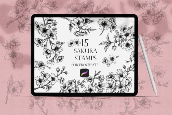 Creative Possibilities with Sakura Procreate Stamps