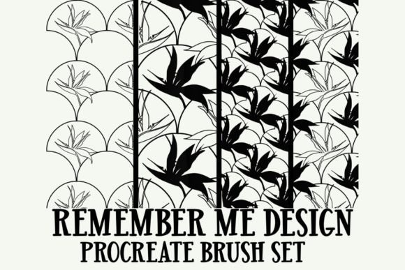 Exploring the Bird of Paradise Procreate Pattern Brush: A Versatile Tool for Digital Artists and Designers