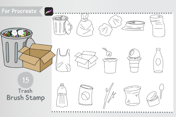 Procreate Brush Stamp Trash: Creative Flexibility for Digital Artists