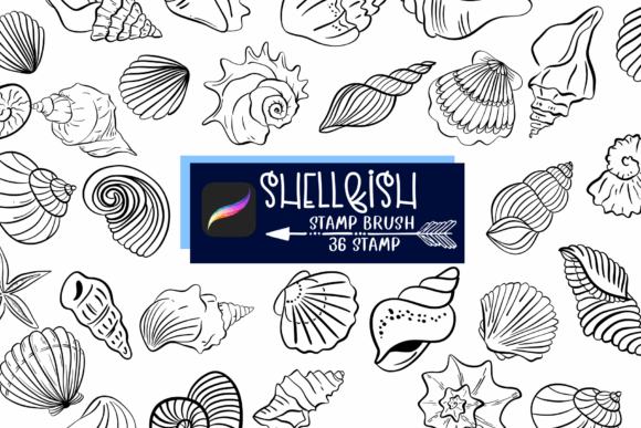 Shellfish: A Creative Designer’s Stamp Brush for Sketch-Style Projects