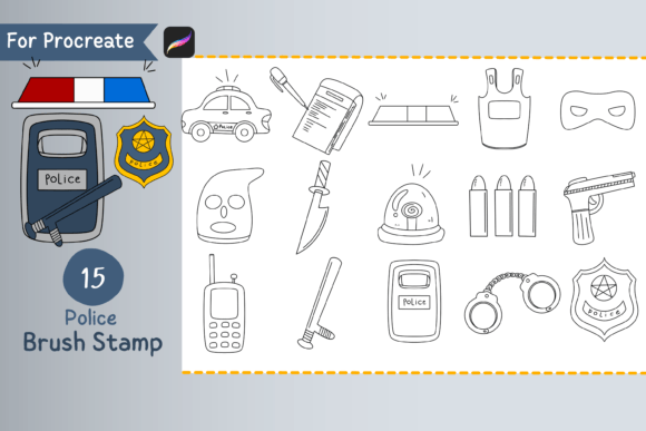 Unlock Creative Freedom with Procreate Brush Stamp Police